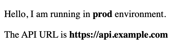 Hello, I am running in prod environment. The API URL is https://api.example.com