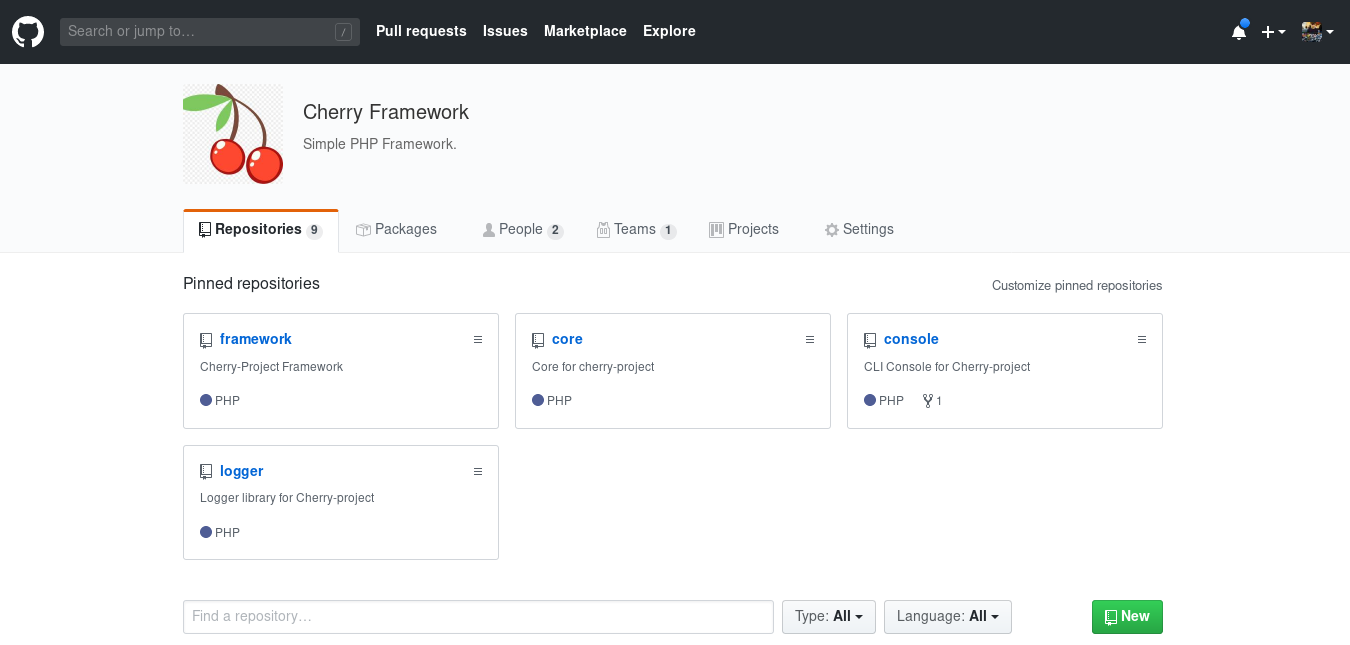 Cherry Framework